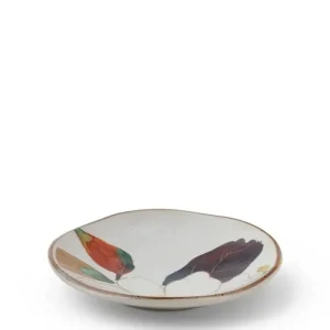 MIYA Company Small Plates | Floral Mini Plate White