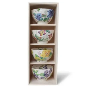 MIYA Company Bowl Sets | Floral Spring Rice Bowl Set