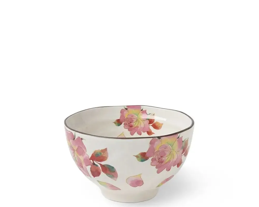 floral_summer_rice_bowl_set_3.webp MIYA Company Bowl Sets | Floral Summer Rice Bowl Set