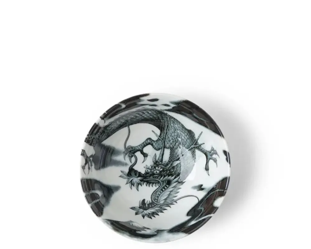 flying_dragon__bowl_gray_2.webp MIYA Company Mythical Creatures | Flying Dragon 5.75" Bowl Gray