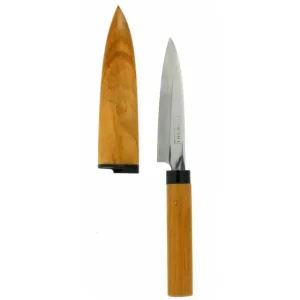 MIYA Company Knives | Fruit Knife Brown With Sheath
