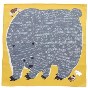 MIYA Company Furoshiki & Tenugui | Furoshiki Bear 19"