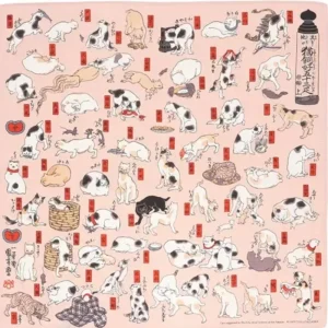 MIYA Company Furoshiki & Tenugui | Furoshiki Cats Kuniyoshi