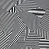 MIYA Company Furoshiki & Tenugui | Furoshiki Pattern Stripes Black 38.75" Sq.