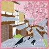 MIYA Company Furoshiki & Tenugui | Furoshiki Sakura 20" Sq.