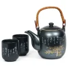 MIYA Company Tea Sets - Ceramic | Gold Bamboo Kintake Tea Set