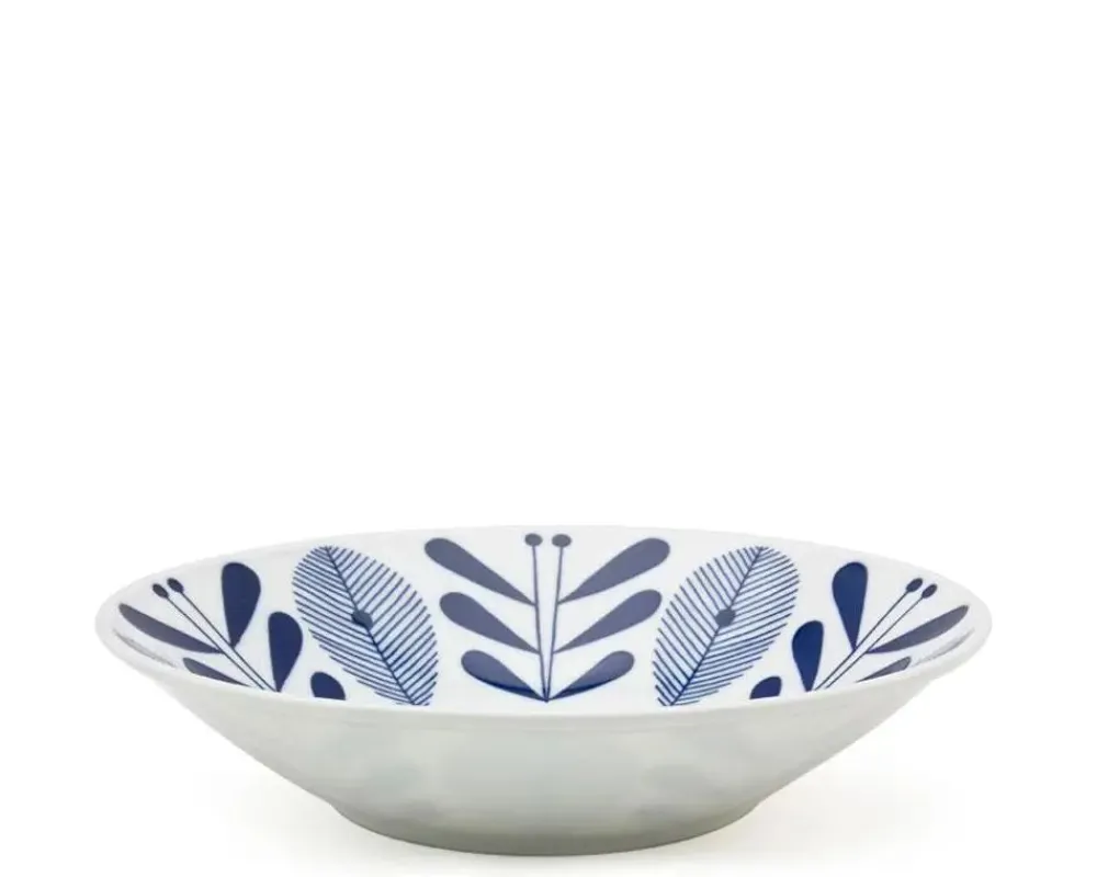 hallo_bloem__serving_dish_1.webp MIYA Company Shallow Bowls | Hallo Bloem 8.75" Serving Dish