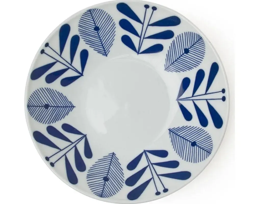 hallo_bloem__serving_dish_2.webp MIYA Company Shallow Bowls | Hallo Bloem 8.75" Serving Dish