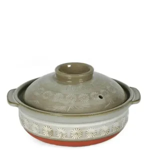 MIYA Company Donabe Casseroles | Hana-Mishima Donabe Casserole, 20 Oz.