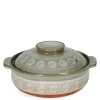 MIYA Company Donabe Casseroles | Hana-Mishima Donabe Casserole, 50 Oz.