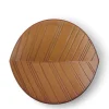 MIYA Company Medium Plates | Hazara Leaf Plate Brown 8.75"
