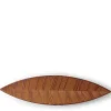 MIYA Company Large Plates | Hazara Leaf Plate Brown 14.5" X 3.75"