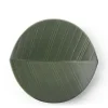 MIYA Company Medium Plates | Hazara Leaf Plate Green 8.75"