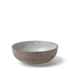 MIYA Company Shallow Bowls | Hiware Gray 6" Bowl