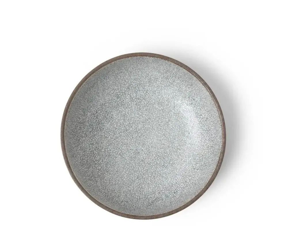 hiware_gray__bowl_2-2.webp MIYA Company Shallow Bowls | Hiware Gray 7.75" Bowl