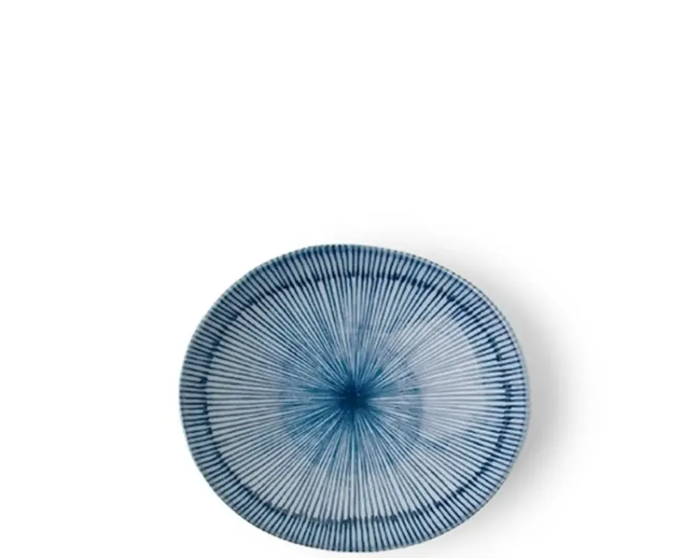 hoso_tokusa__oval_bowl_1-1.webp MIYA Company Shallow Bowls | Hoso Tokusa 4.25" Oval Bowl