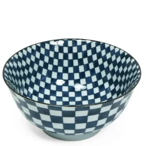 MIYA Company Medium Bowls | Ichimatsu Checker 6" Bowl
