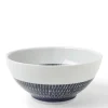 MIYA Company Medium Bowls | Indigo Tobi Kanna Bowl 7-1/4"