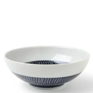 MIYA Company Large Bowls | Indigo Tobi Kanna Bowl 8-3/8"