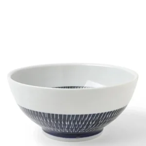 MIYA Company Medium Bowls | Indigo Tobi Kanna Bowl 7-1/4"