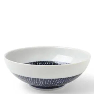 MIYA Company Large Bowls | Indigo Tobi Kanna Bowl 8-3/8"
