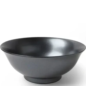 MIYA Company Ramen Bowls | Iron Glaze 8" Noodle Bowl