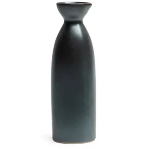 MIYA Company Sake Bottles & Cups | Iron Glaze 8 Oz. Sake Bottle