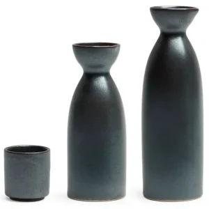 MIYA Company Sake Bottles & Cups | Iron Glaze 1.2 Oz. Sake Cup