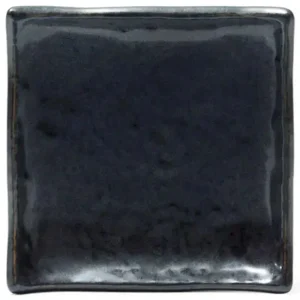 MIYA Company Small Plates | Iron Glaze 5" Sq. Plate