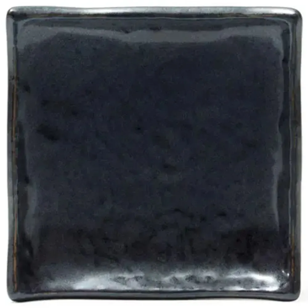 iron_glaze__sq_plate_0-1.webp MIYA Company Small Plates | Iron Glaze 5" Sq. Plate