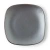MIYA Company Small Plates | Iron Glaze 5" Sq. Plate