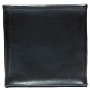 MIYA Company Large Plates | Iron Glaze 9" Sq. Plate