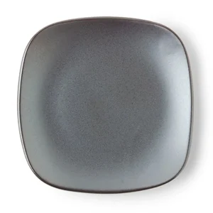 MIYA Company Small Plates | Iron Glaze 5" Sq. Plate