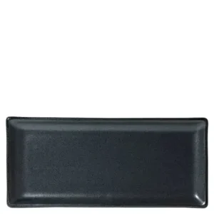 MIYA Company Large Plates | Iron Glaze 11" X 5" Plate