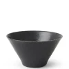 MIYA Company Ramen Bowls | Ishi Black 7.5" Noodle Bowl