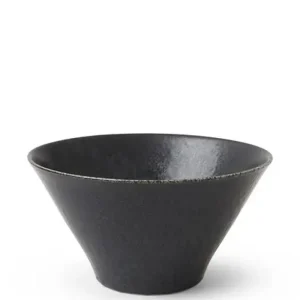MIYA Company Ramen Bowls | Ishi Black 7.5" Noodle Bowl