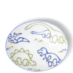 MIYA Company Bowls | Jurassic Dinos Bowl Shallow
