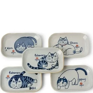 MIYA Company Cats | Kabamaru Rectangle Plate Set/5