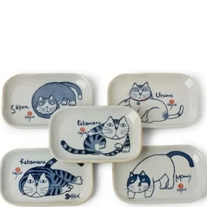 MIYA Company Cats | Kabamaru Rectangle Plate Set/5