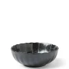 MIYA Company Medium Bowls | Kasa Lines Black 5.5" Bowl