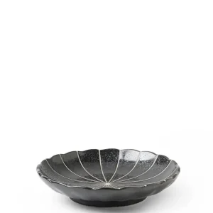 MIYA Company Small Plates | Kasa Lines Black 4.75