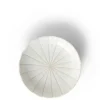 MIYA Company Small Plates | Kasa Lines White 4.75" Plate
