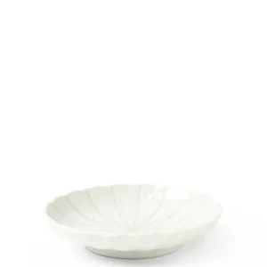 MIYA Company Small Plates | Kasa Lines White 4.75