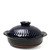 MIYA Company Donabe Casseroles | Kikka Blue Donabe Casserole 10"