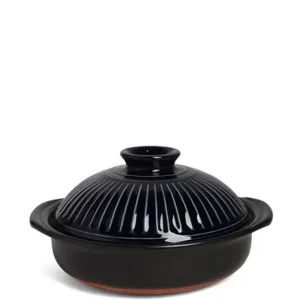 MIYA Company Donabe Casseroles | Kikka Blue Donabe Casserole 9"