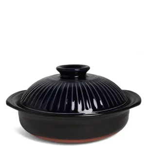 MIYA Company Donabe Casseroles | Kikka Blue Donabe Casserole 11"
