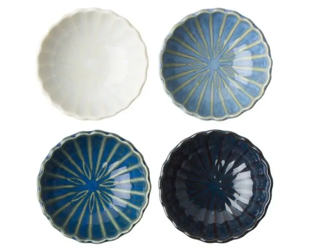 kiku__sauce_dish_set_1.webp MIYA Company Sauce Dishes | Kiku 3.5" Sauce Dish Set