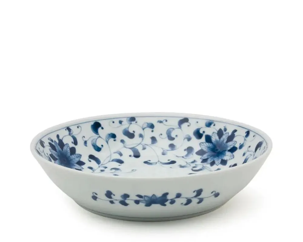 kiku_karakusa__bowl_2.webp MIYA Company Serving Bowls & Plates | Kiku Karakusa 8.25" Bowl