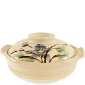 MIYA Company Donabe Casseroles | Kikyo Donabe Casserole, 90 Oz.