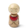 MIYA Company Figurines | Kokeshi Ojizo Brown